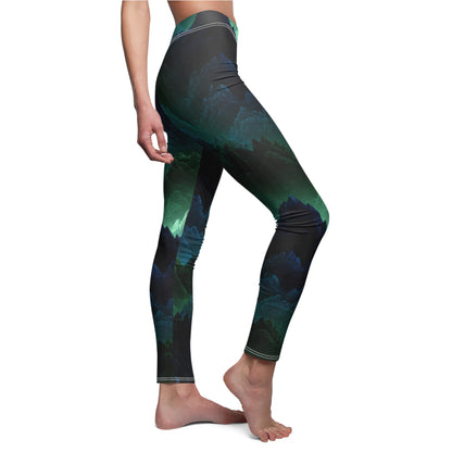 Earth Element Capricorn Leggings | ♑ Galaxy-Inspired | Psychedelic Workout Tights