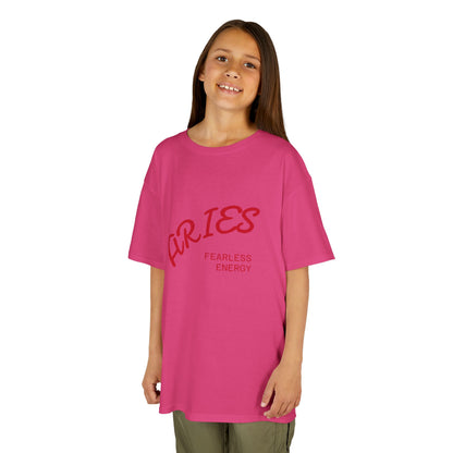 Aries Kids Tee - Fearless Energy, Astrology Shirt, Birthday Gift, Zodiac Sign Apparel, Cute Graphic Tee