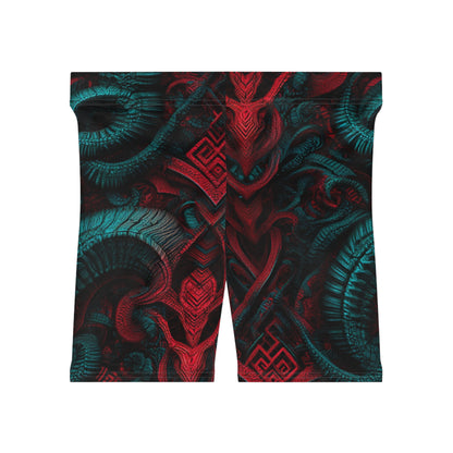 Bold Women’s Biker Shorts - Sporty, Stylish, High-Waisted Activewear for Fitness, Yoga, Casual Wear, Summer Adventures