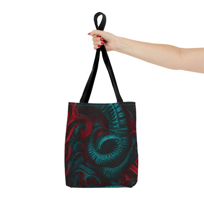 Fire Element Aries Tote Bag | ♈ Mystical Swirl | Psychedelic Carryall