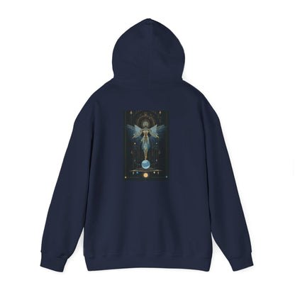 Libra Air Element Cosmic Dreamer Heavy Blend Hoodie - Zodiac Harmony Pullover, Astrology Gift, Celestial Balance Design