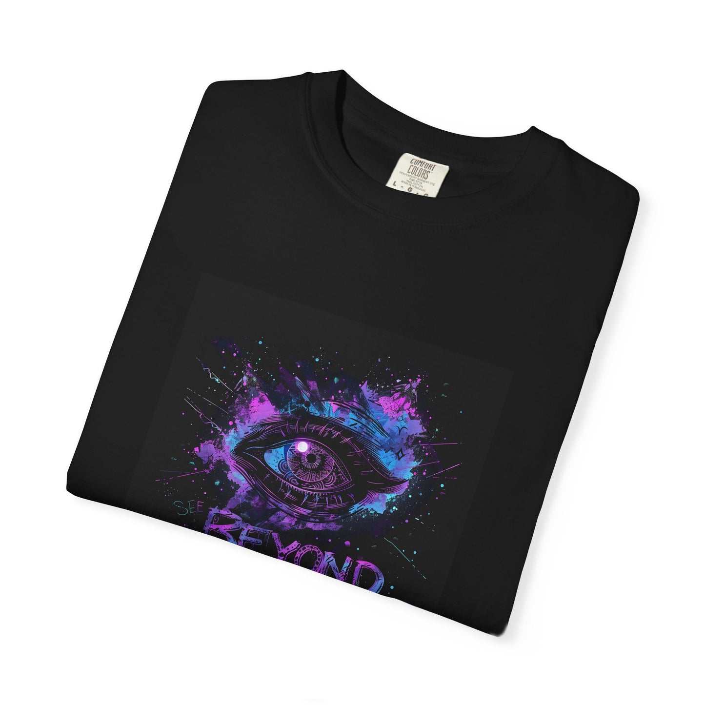 Mystical Eye T-Shirt, Unisex Graphic Tee, Beyond Eye Art Shirt, Casual Everyday Wear, Unique Gift for Art Lovers