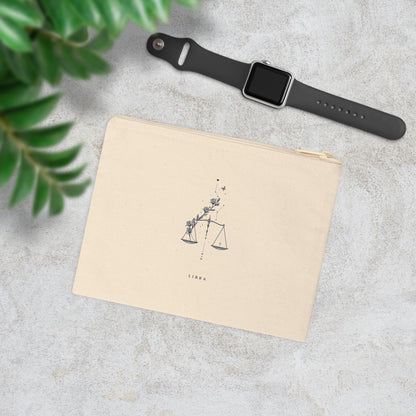 Libra Zodiac Accessory Pouch | Astrological Gift for Astrology Lovers, Zodiac Travel Case, Libras Gift, Stylish Makeup Bag, Astrology [...]