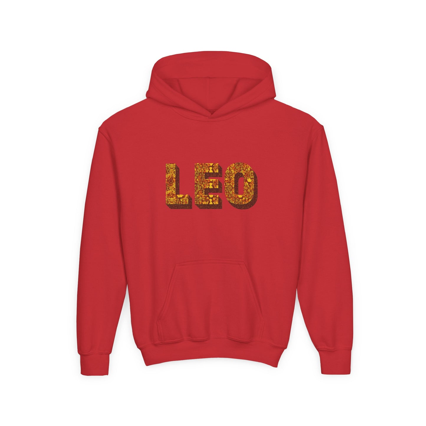 Leo Zodiac Hoodie, Astrology Sweatshirt, Custom Zodiac Gift, Leo Birthday Apparel, Youth Astrology Hoodie