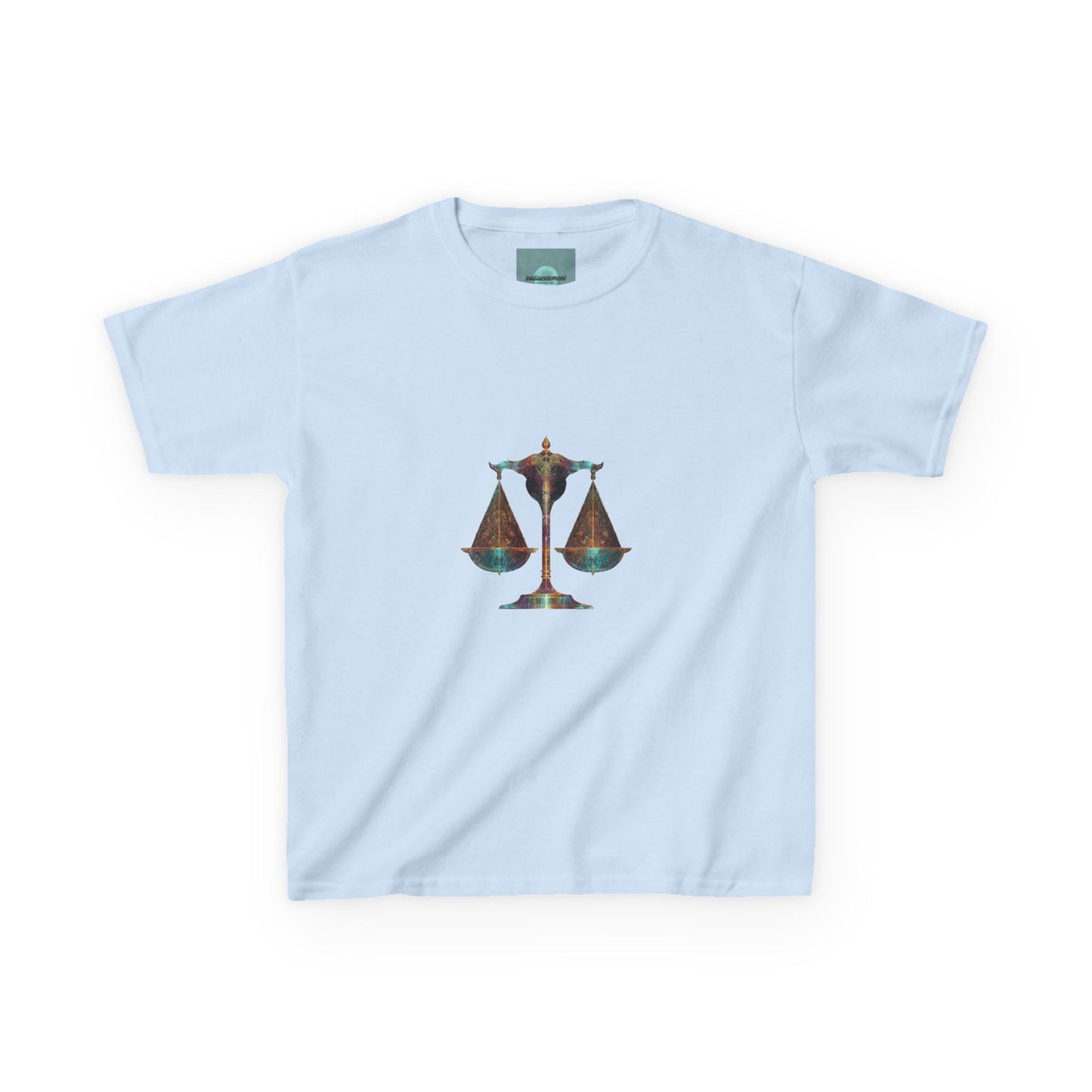 Kids Justice Scale Tee - Fun Graphic T-Shirt for Little Lawyers, Legal Theme Gift, Birthday, Back to School, Everyday Wear