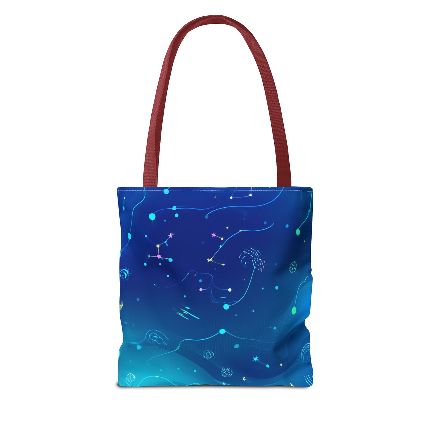 Celestial Tote Bag, Cosmic Tote, Universe Shopper, Astral Bag, Galaxy Gift, Starry Accessory
