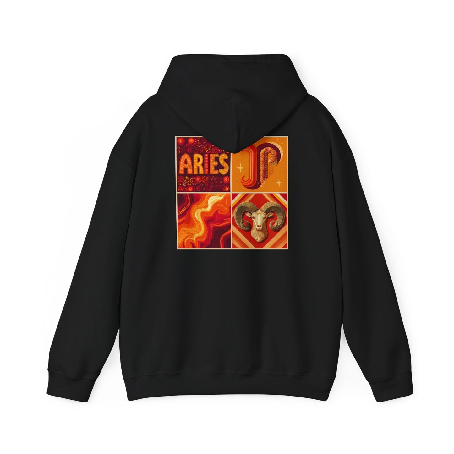 Zodiac Aries Hoodie, Astrology Gift, Aries Birthday Sweatshirt, Unisex Casual Wear, Aries Season Apparel, Cozy Astrology Fashion