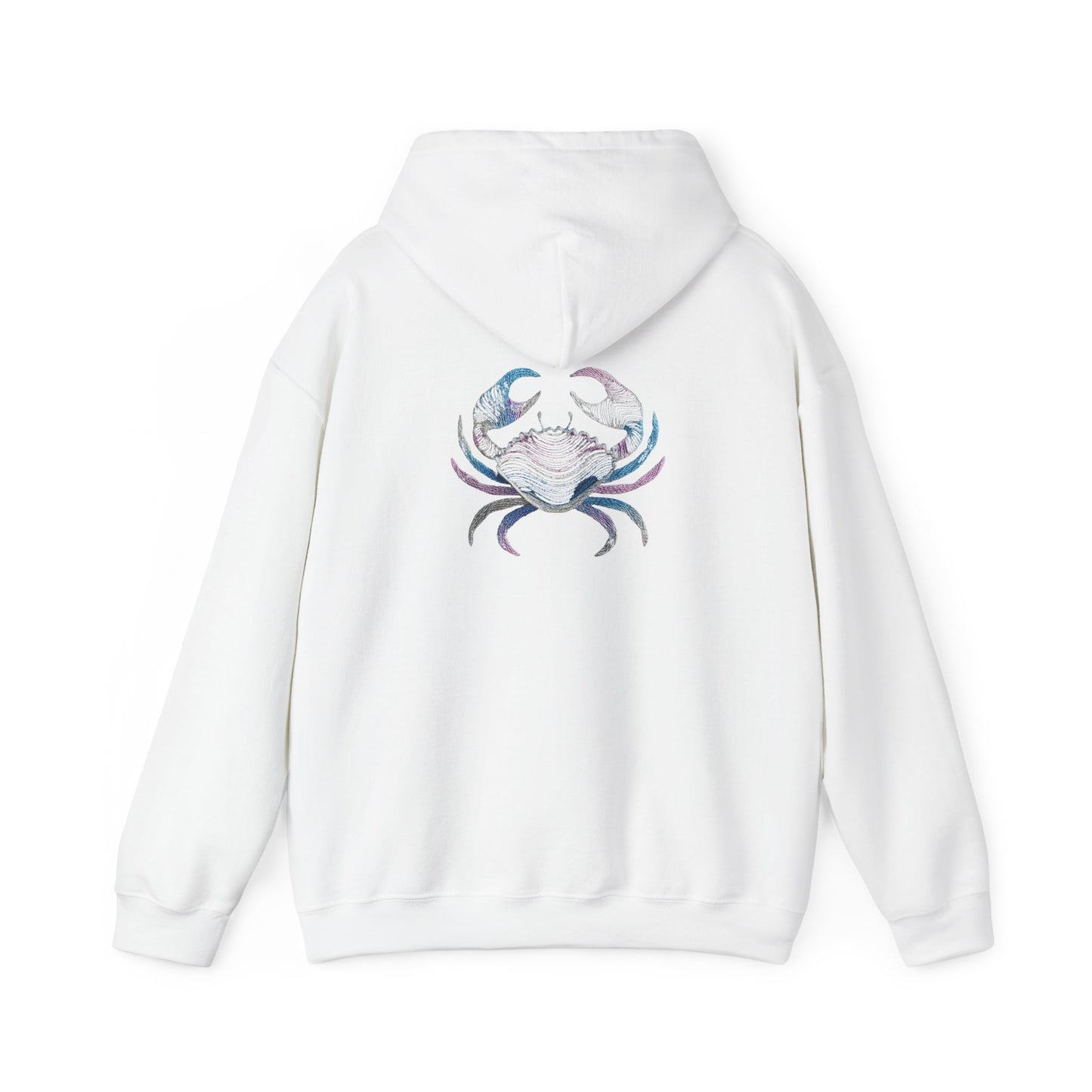 Water Element Cancer Unisex Hoodie | ♋ Cozy Crab | Psychedelic Zodiac Sweatshirt