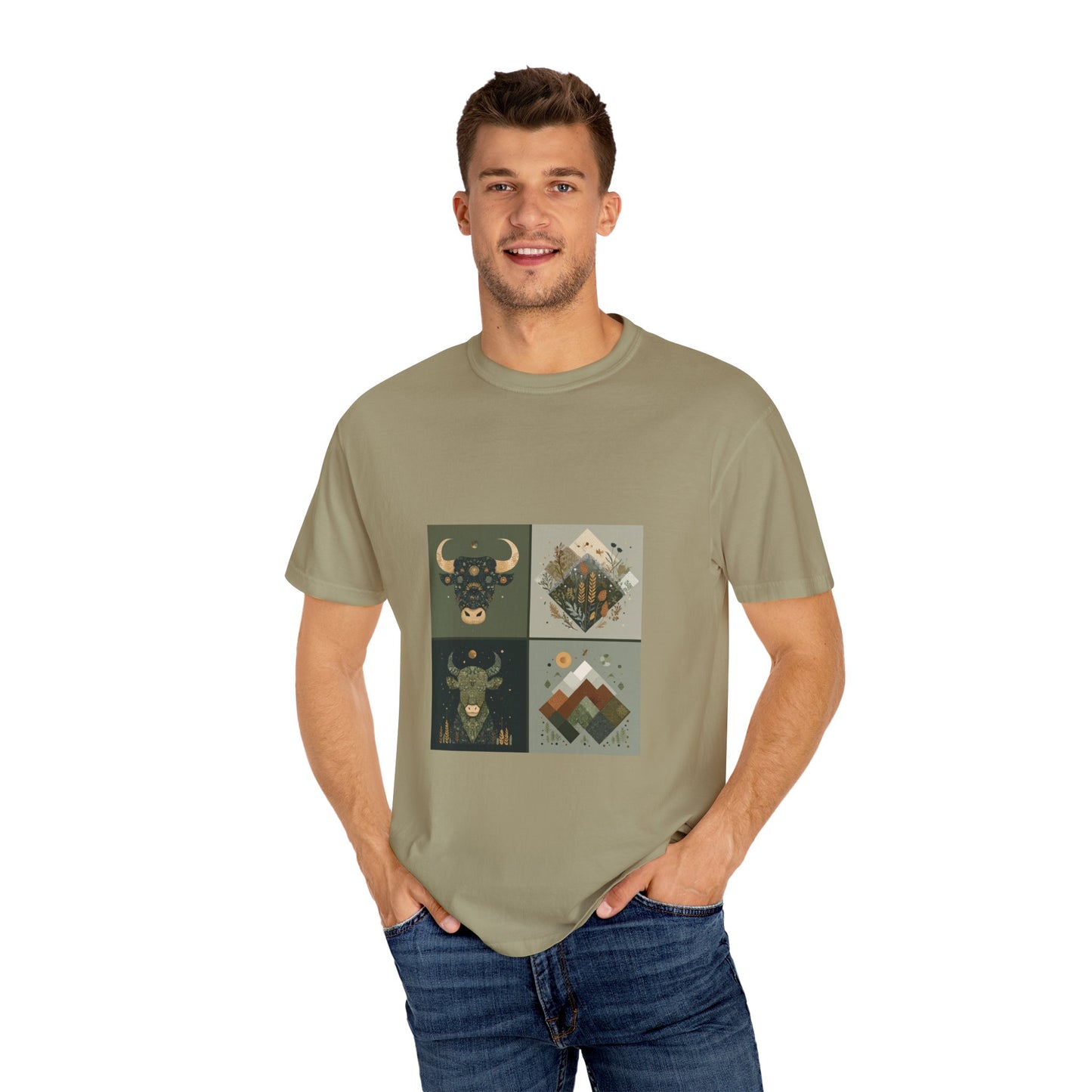 Nature-Inspired Unisex Garment-Dyed T-Shirt | Bohemian Vibe, Perfect for Camping, Hiking, or Everyday Wear, Great Gift for [...]