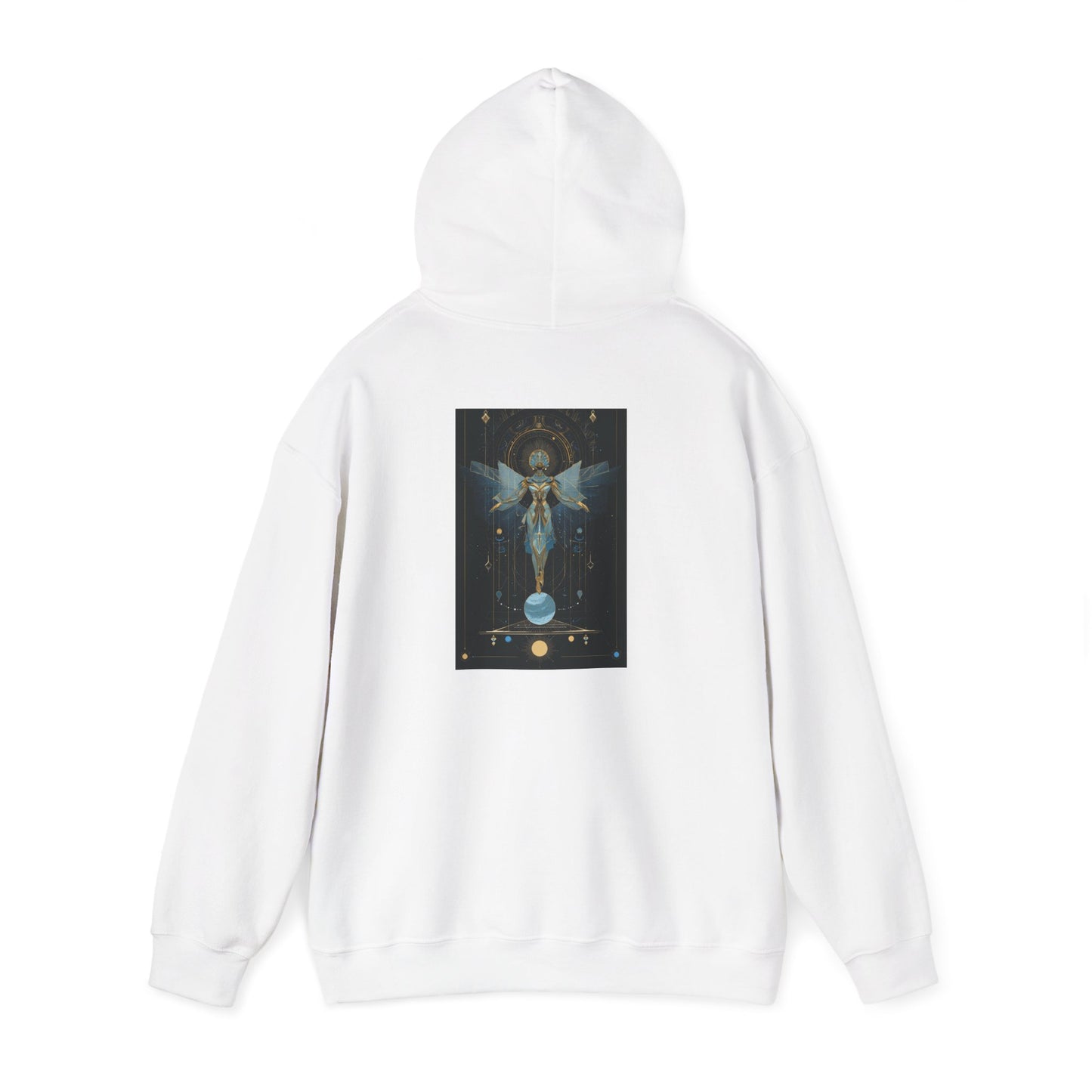 Libra Air Element Cosmic Dreamer Heavy Blend Hoodie - Zodiac Harmony Pullover, Astrology Gift, Celestial Balance Design