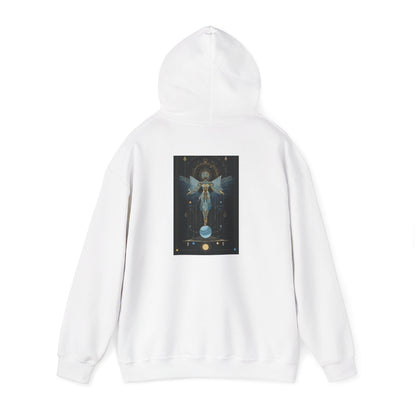 Libra Air Element Cosmic Dreamer Heavy Blend Hoodie - Zodiac Harmony Pullover, Astrology Gift, Celestial Balance Design