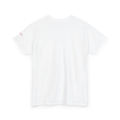 Neon Ghost Unisex Heavy Cotton Tee, Graphic Tee, Unique T-Shirt, Casual Wear, Art Lover Gift, Birthday Present, Festival Outfit