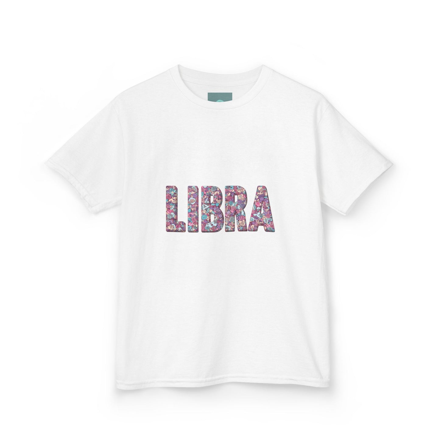 Colorful Libra Kids Tee - Perfect Birthday Gift, Astrology Tee, Zodiac Apparel, Fun Kids Wear, Cute Graphic Shirt, Libra Season