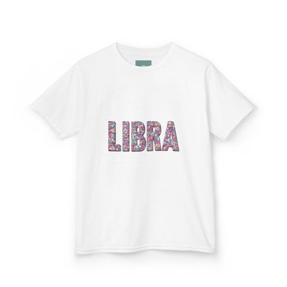 Colorful Libra Kids Tee - Perfect Birthday Gift, Astrology Tee, Zodiac Apparel, Fun Kids Wear, Cute Graphic Shirt, Libra Season