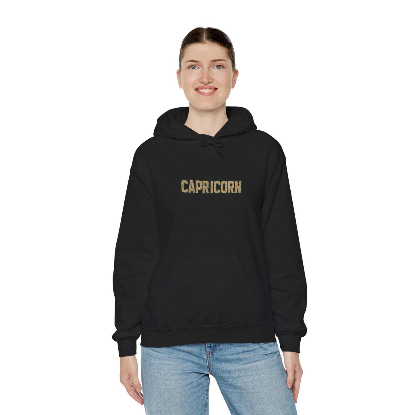 Capricorn Zodiac Hoodie - Unisex Heavy Blend™ with Stylish Astrology Art, Perfect Gift for Birthdays, Astrology Lovers, Cozy Fashion
