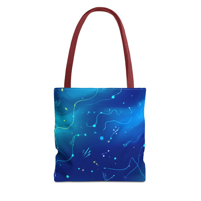 Celestial Tote Bag, Cosmic Tote, Universe Shopper, Astral Bag, Galaxy Gift, Starry Accessory