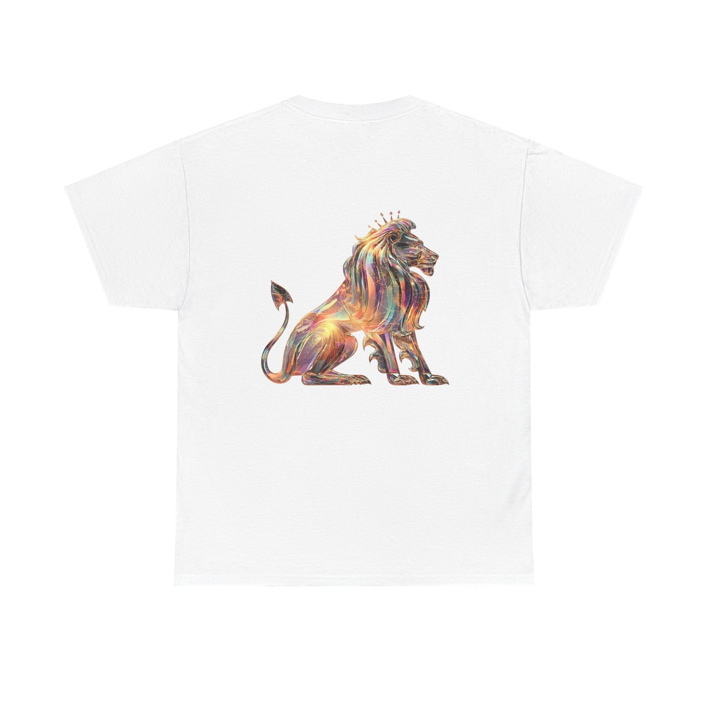 Fire Element Leo Unisex Tee | ♌ Brave Heart | Psychedelic Zodiac Shirt