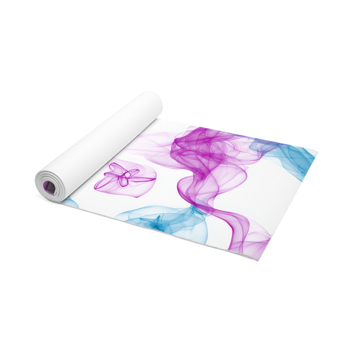 Serene Smoke Foam Yoga Mat, Non-Slip Exercise Mat, Fitness & Meditation Essential, Yoga Gift for Her, Home Workout Accessories