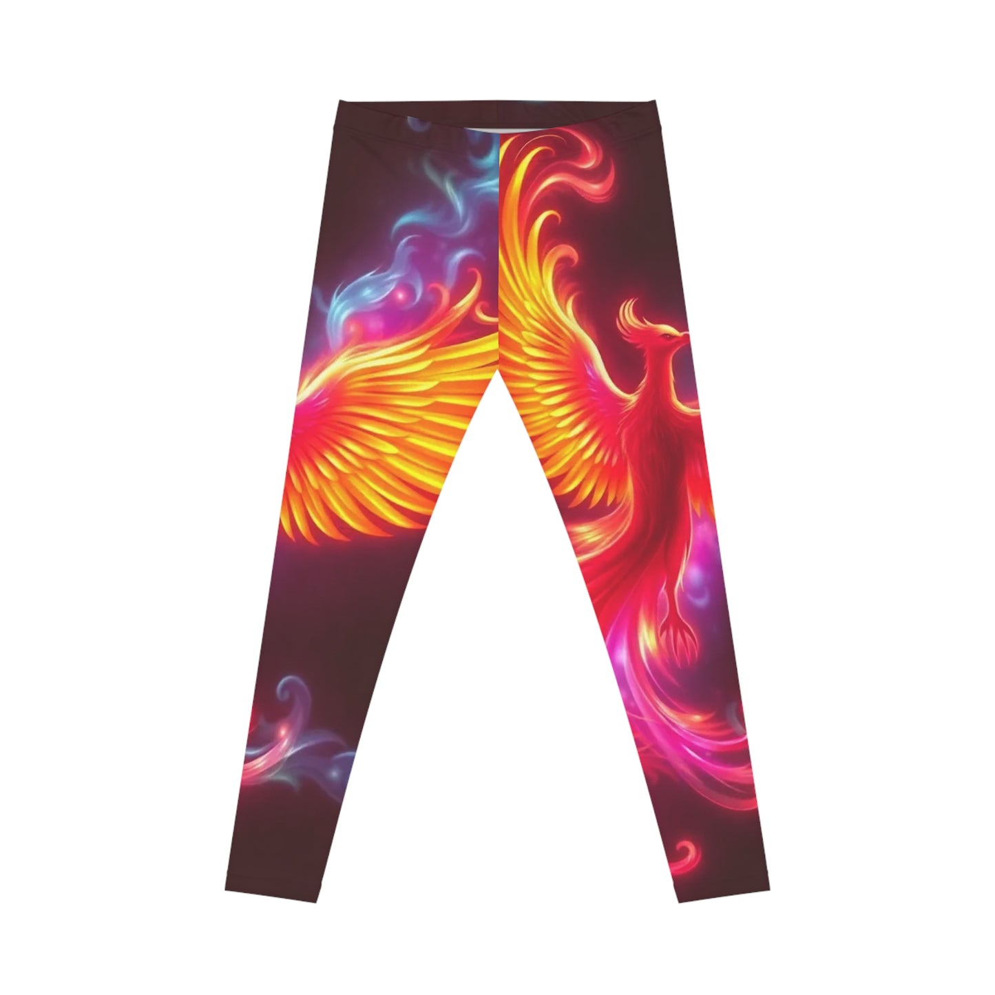 Phoenix Fire Leggings - Women's Vibrant Yoga Pants