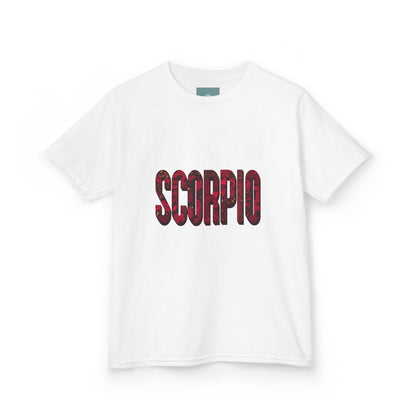 Scorpio Kids Tee, Zodiac T-Shirt, Astrology Gift for Children, Birthday Celebration Wear, Fun Graphic Tee