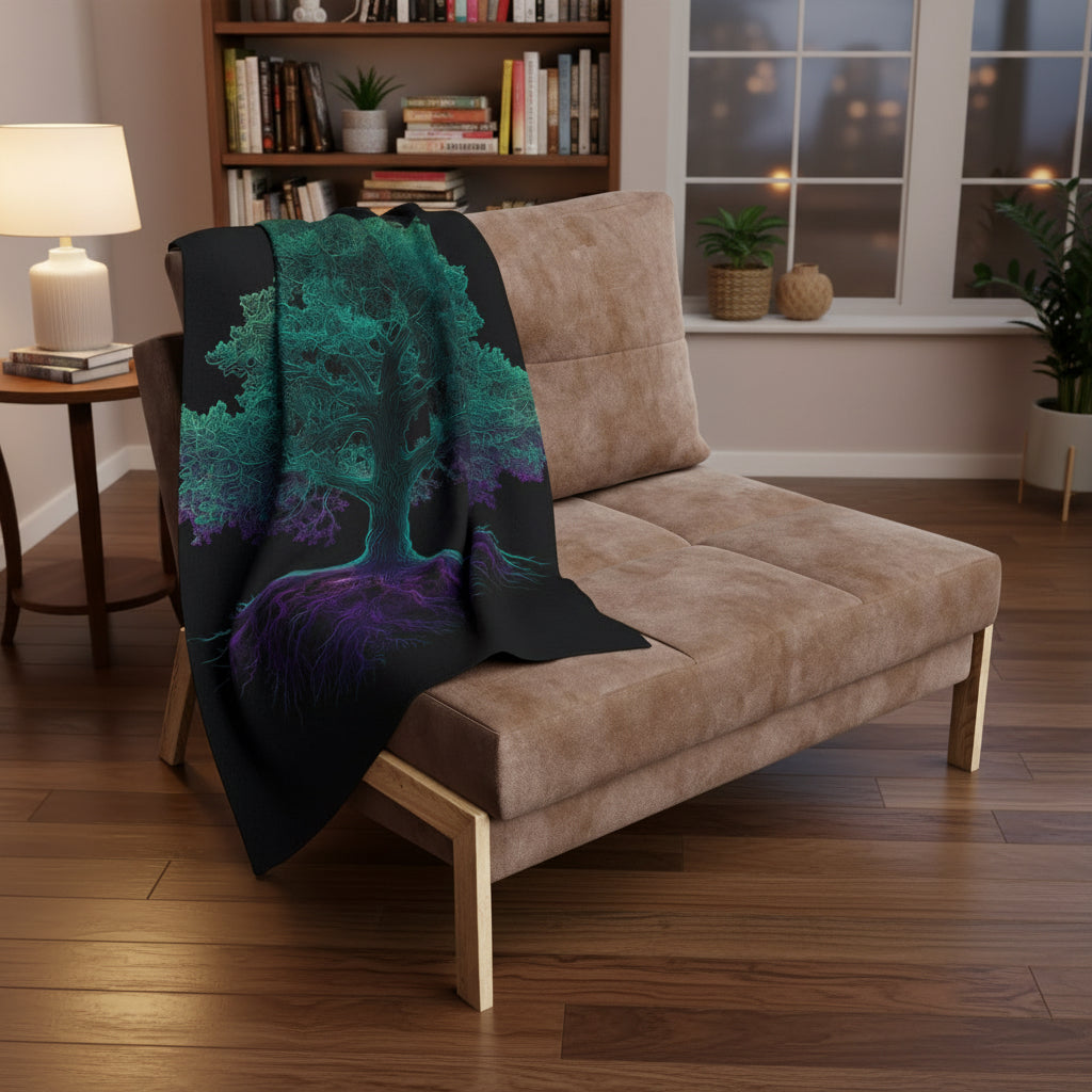 Astrology-Inspired Fleece Blanket, Cozy Throw for Stargazers, Celestial Decor, Gift for Astrology Lovers, Perfect for Home Decor