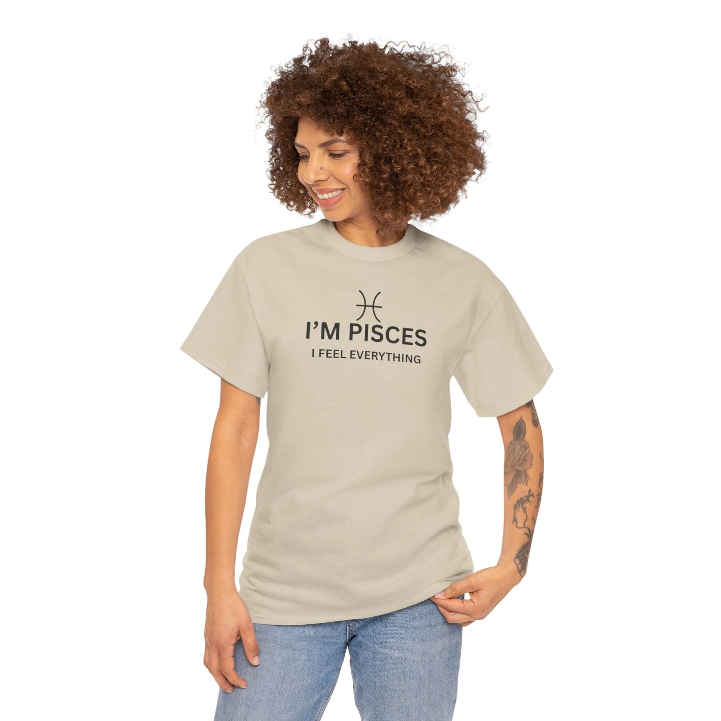 Im Pisces I Feel Everything TShirt  Astrology Pisces Tee