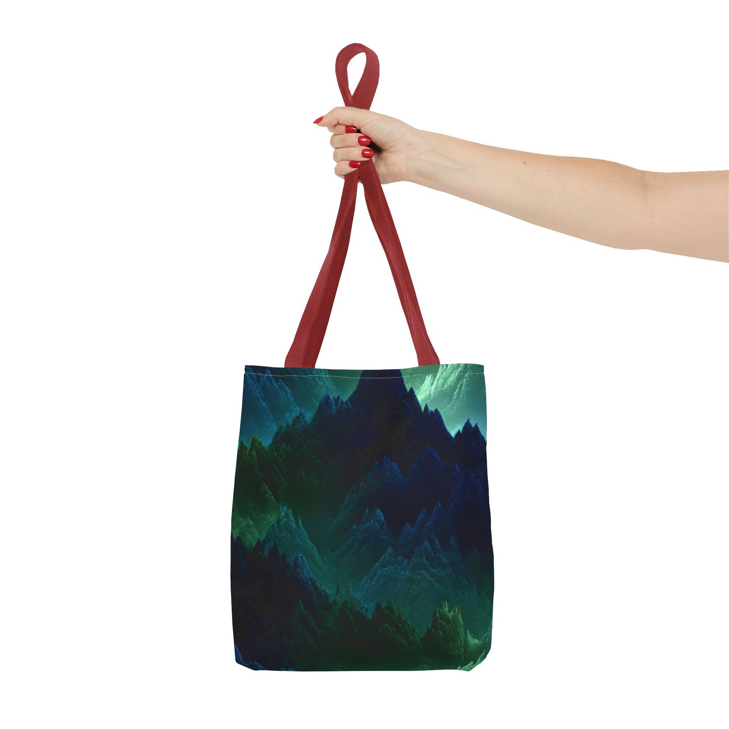 Earth Element Capricorn Tote Bag | ♑ Mystical Mountain | Psychedelic Carryall