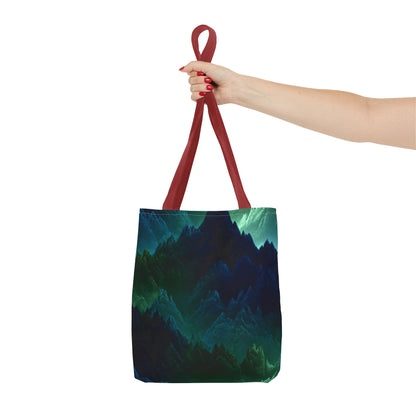 Earth Element Capricorn Tote Bag | ♑ Mystical Mountain | Psychedelic Carryall