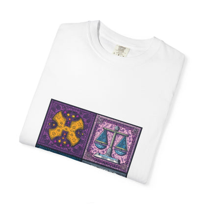 Colorful Zodiac T-shirt - Astrology Gift, Unisex Tee, Horoscope Apparel, Celestial Design, Unique Astrology Shirt