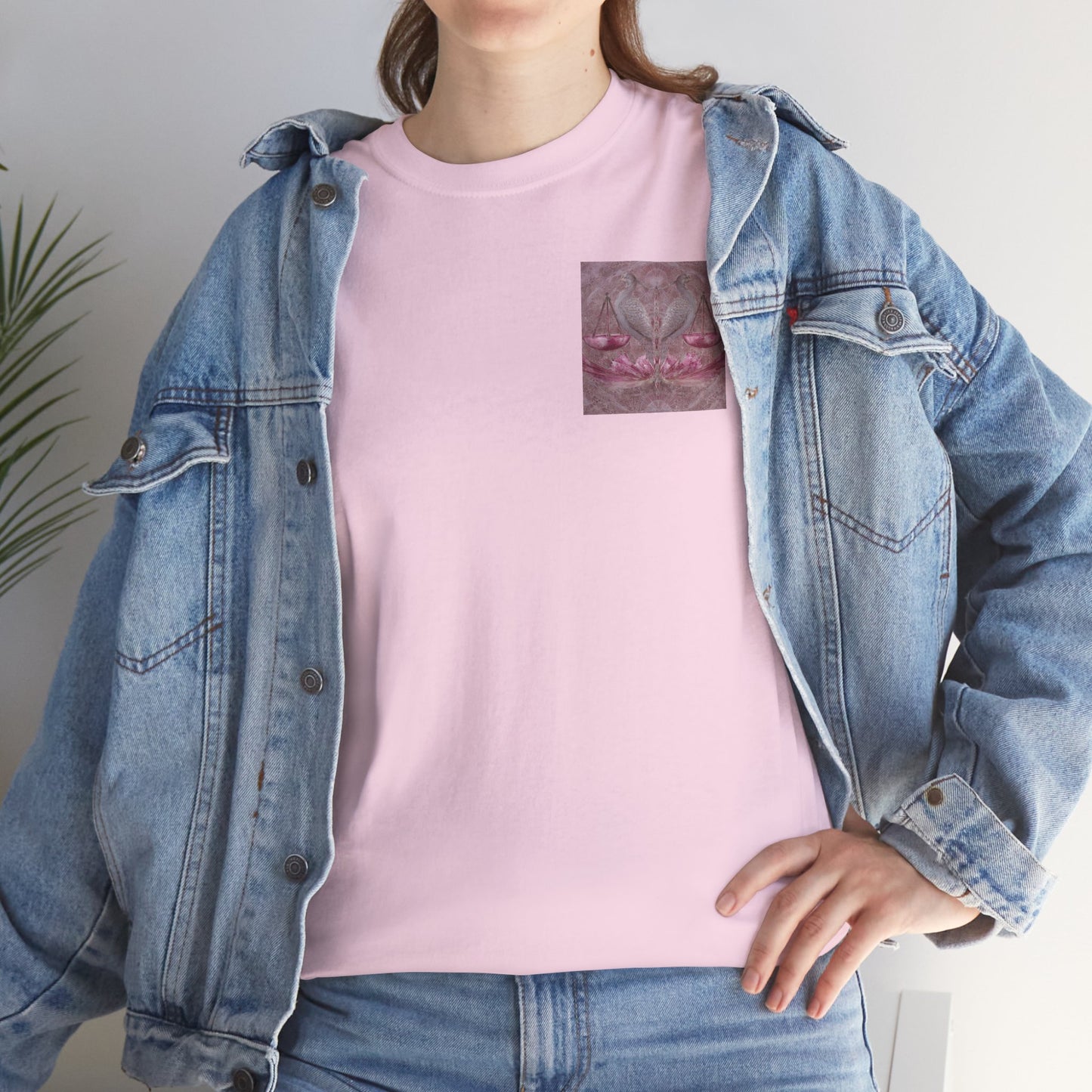 Elegant Balance Scale Tee, Unisex Heavy Cotton Shirt, Unique Gift for Her, Justice Symbol Shirt, Perfect for Law Students, Casual [...]