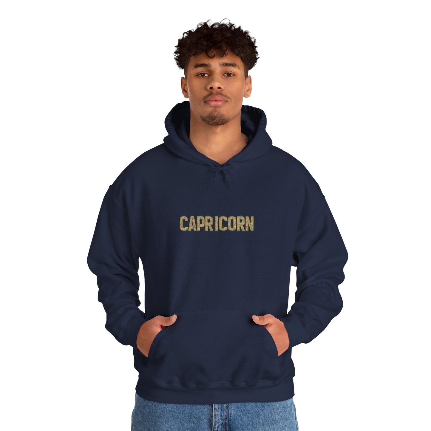 Capricorn Zodiac Hoodie - Unisex Heavy Blend™ with Stylish Astrology Art, Perfect Gift for Birthdays, Astrology Lovers, Cozy Fashion