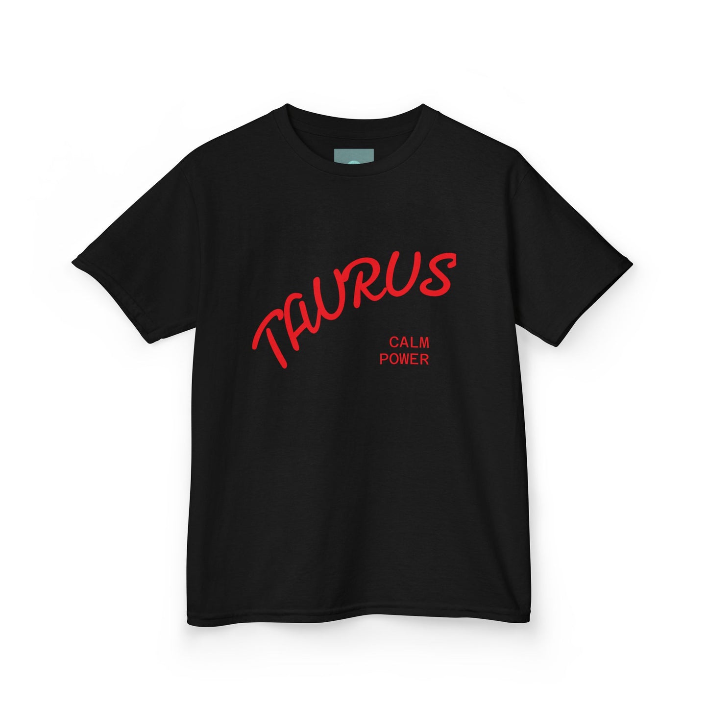 Taurus Kids Tee - Calm Power Graphic, Astrology Shirt, Zodiac Sign Gift, Birthday Apparel, Trendy Kids Wear