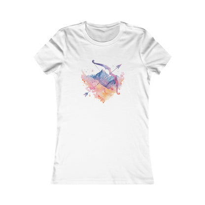 Women’s Artistic Tee with Abstract Design, Casual Wear, Graphic Tee, Birthday Gift, Unique Women’s Shirt, Stylish Outfit