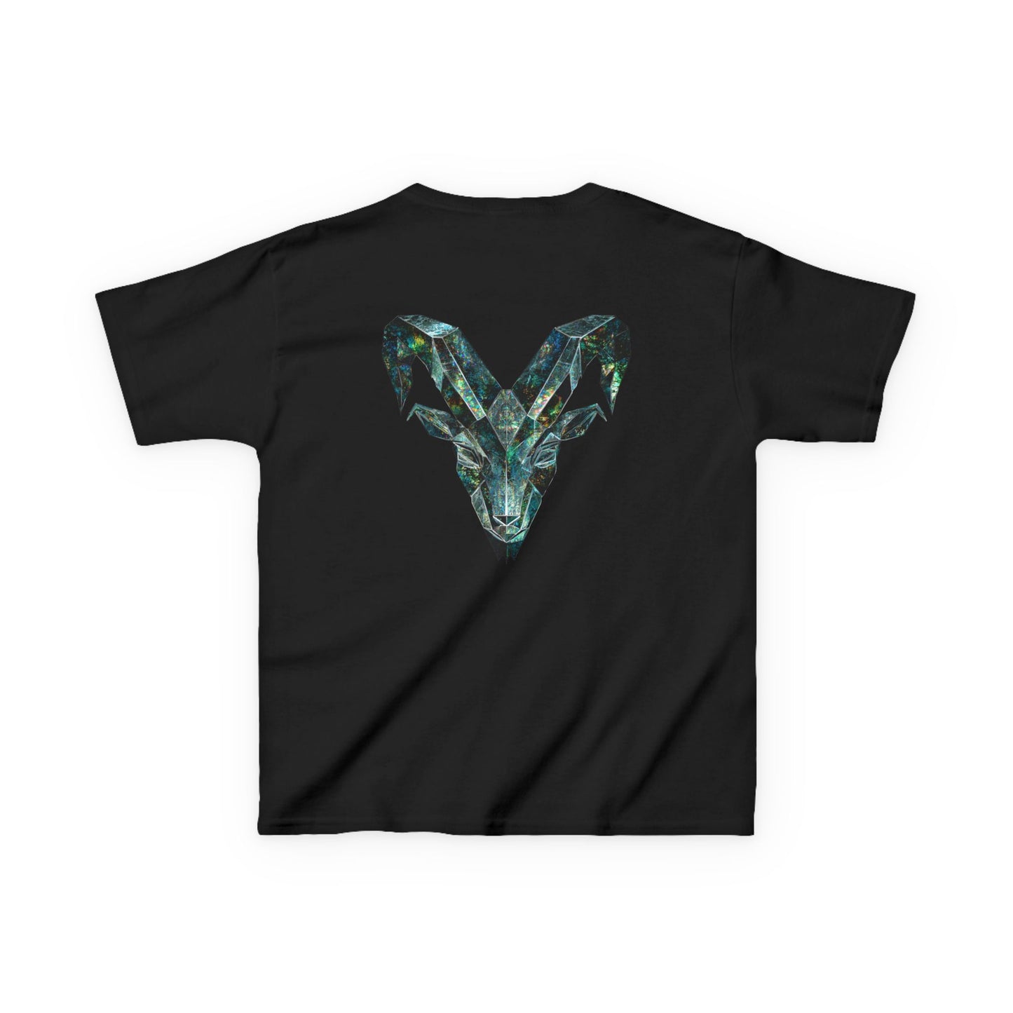 Earth Element Capricorn Kids Tee | ♑ Mountain Ram | Psychedelic Youth Shirt
