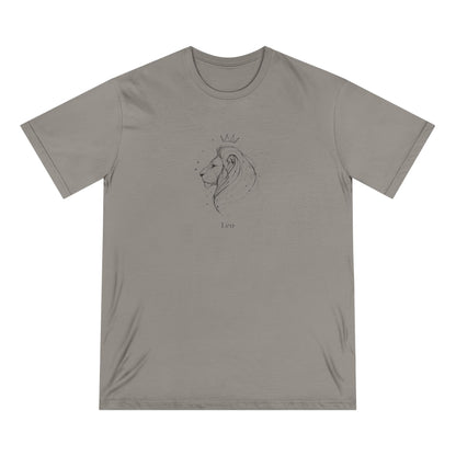 Majestic Lion Organic T-Shirt - Eco-Friendly Fashion, Casual Wear, Gift for Animal Lovers, Birthday Present, Conscious Clothing