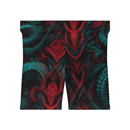 Bold Women’s Biker Shorts - Sporty, Stylish, High-Waisted Activewear for Fitness, Yoga, Casual Wear, Summer Adventures