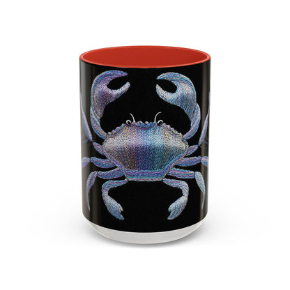 Water Element Cancer Mug | ♋ Cosmic Crab | Psychedelic Coffee Cup