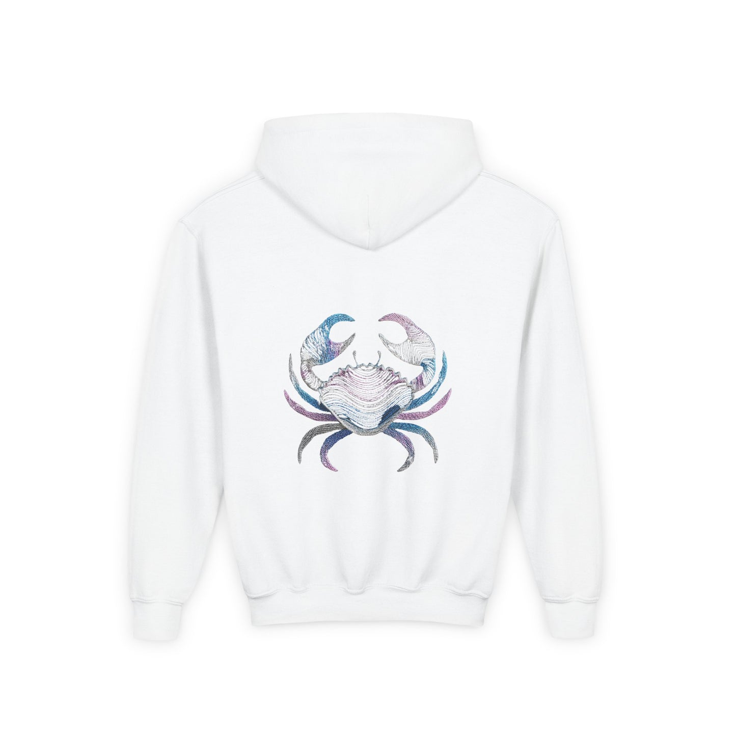 Water Element Cancer Youth Hoodie | ♋ Gentle Shield | Psychedelic Zodiac Sweatshirt