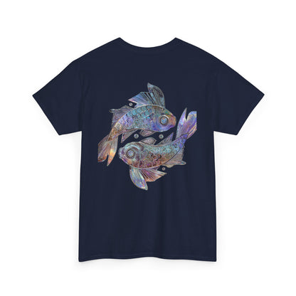 Water Element Pisces Unisex Tee | ♓ Dream Flow | Psychedelic Zodiac Shirt