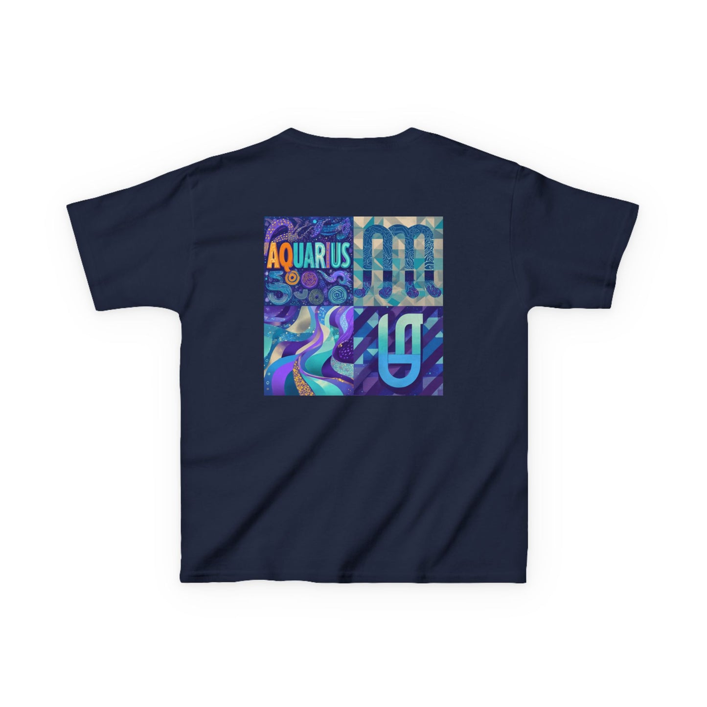 Aquarius Kids Tee - Fun Astrology Shirt, Zodiac Gift, Unique Birthday Present, Cool Graphic Tee, Astrology Fashion
