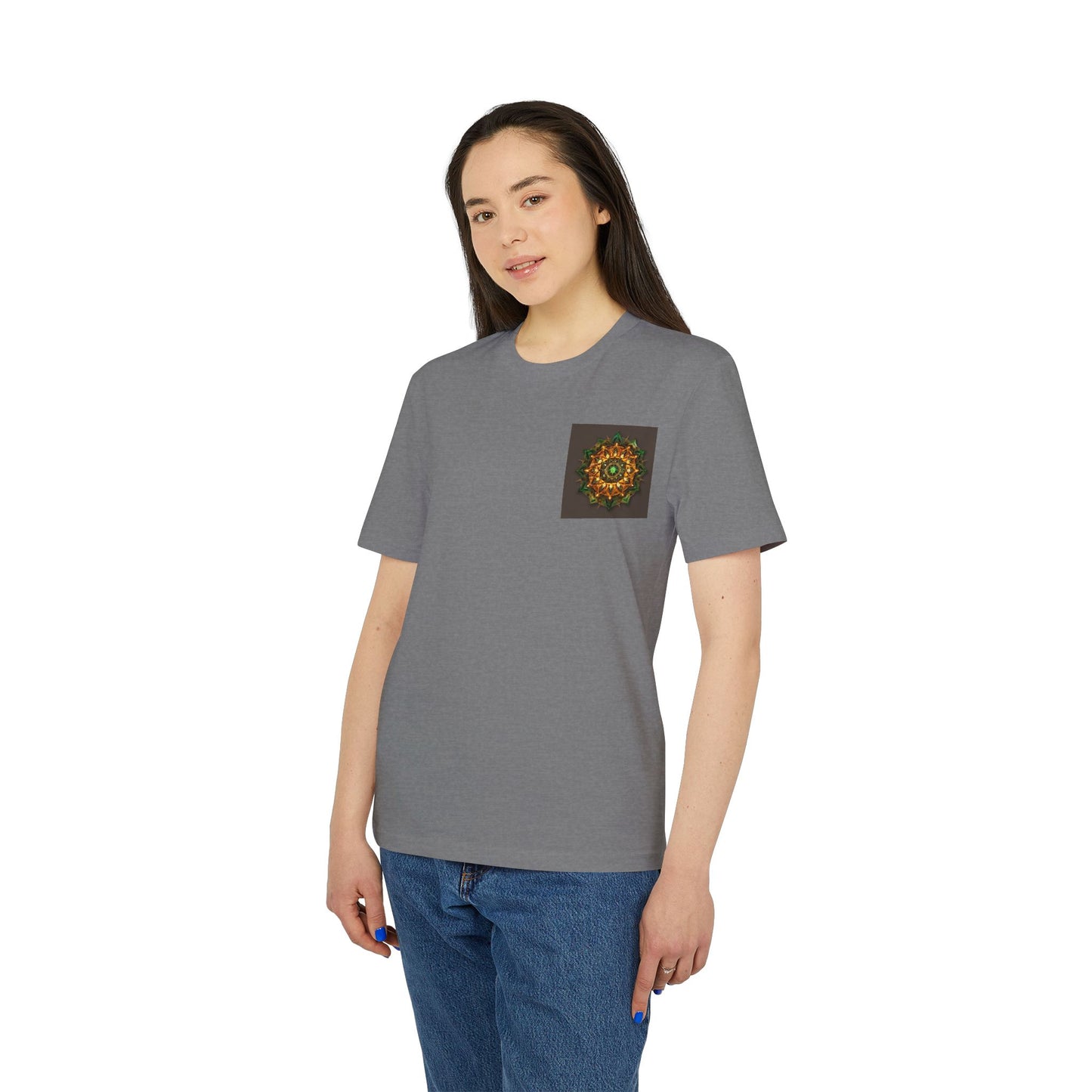 Artistic Mandala T-Shirt | Unisex Graphic Tee for Creators, Gift for Artists, Casual Wear, Bohemian Style, Unique Design