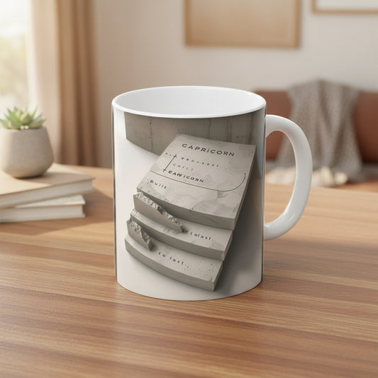 Capricorn Magic Mug ♑ — Personalized Gift
