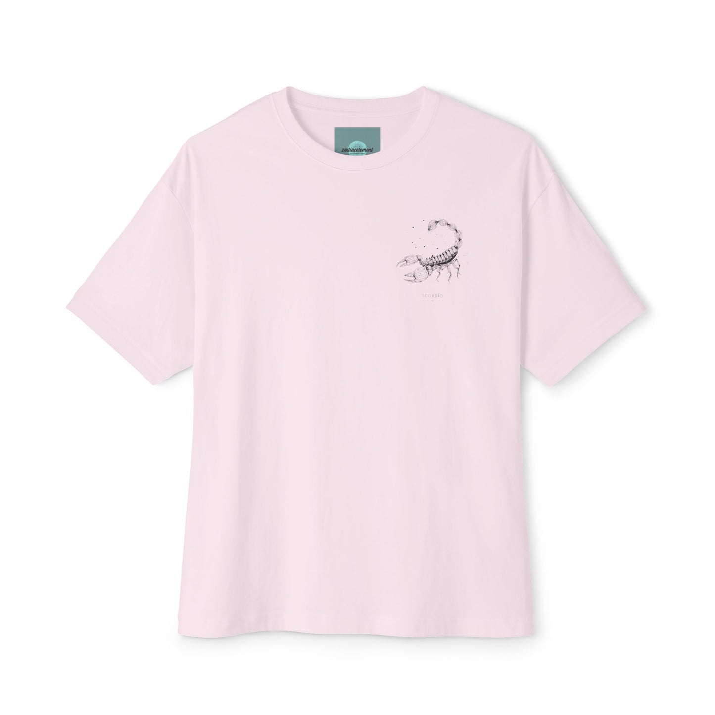 Scorpio Zodiac Boxy Tee, Unisex Graphic Tee, Astrology Shirt, Horoscope T-Shirt, Gift for Scorpio, Astrology Lover Tee