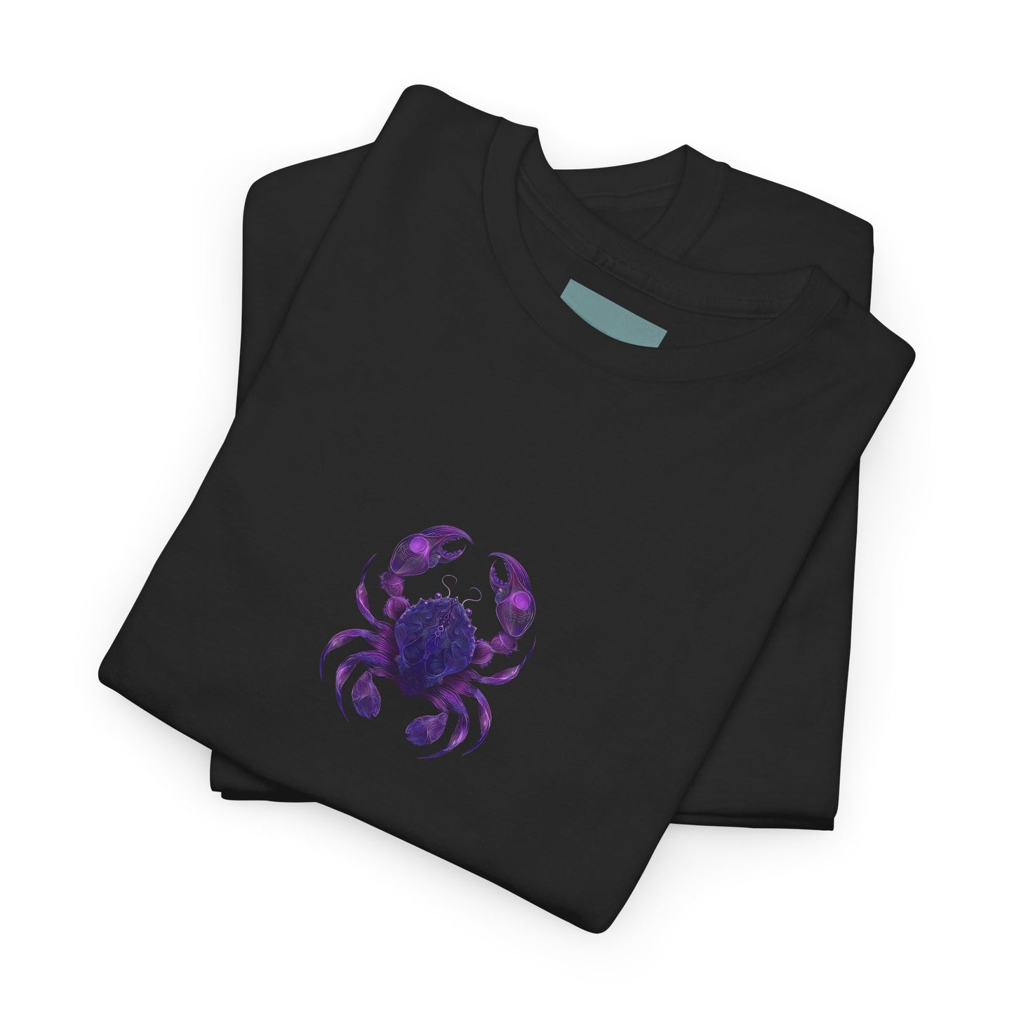 Cancer Zodiac Unisex Tee with Sleeve Design