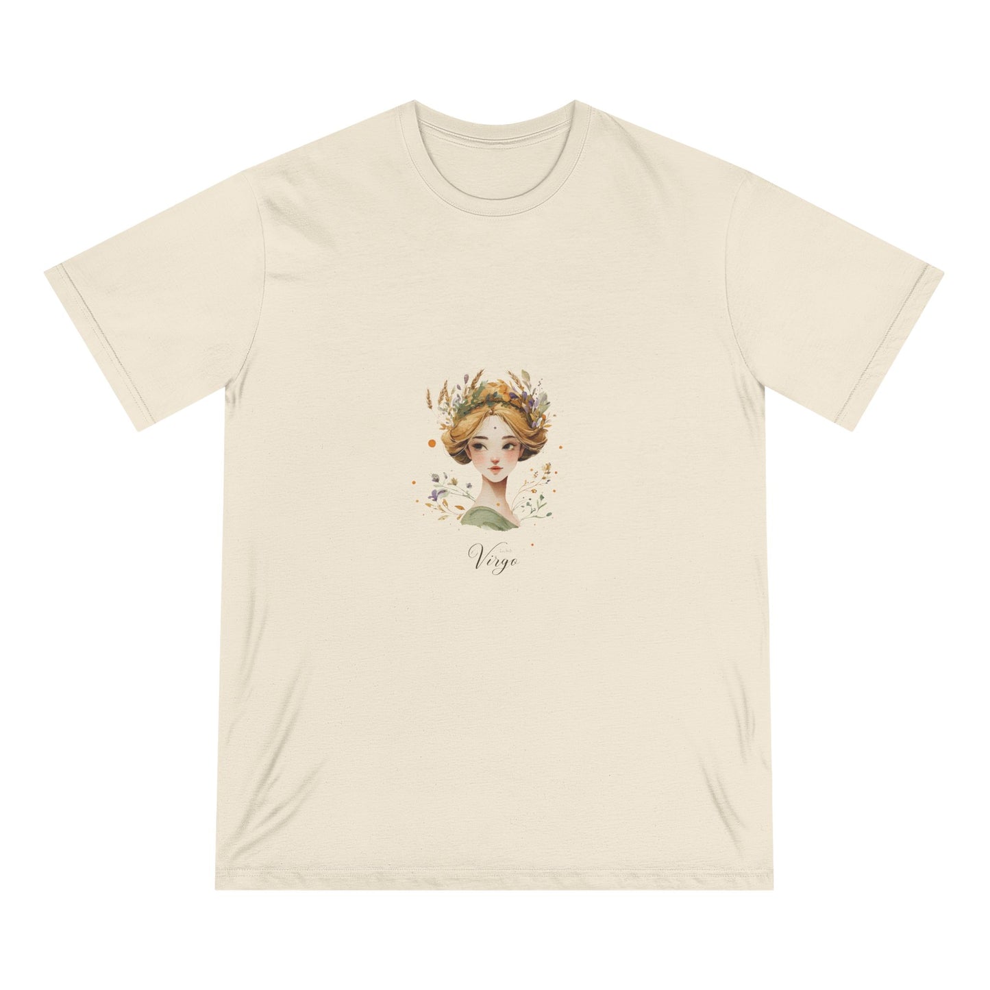 Virgo Zodiac Organic T-Shirt, Astrology Tee, Virgo Gift, Sustainable Fashion, Horoscope Top, Eco-Friendly Apparel