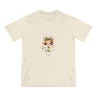 Virgo Zodiac Organic T-Shirt, Astrology Tee, Virgo Gift, Sustainable Fashion, Horoscope Top, Eco-Friendly Apparel