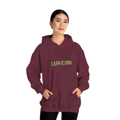 Capricorn Zodiac Hoodie - Unisex Heavy Blend™ with Stylish Astrology Art, Perfect Gift for Birthdays, Astrology Lovers, Cozy Fashion