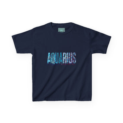 Aquarius Kids Tee - Fun Astrology Shirt, Zodiac Gift, Unique Birthday Present, Cool Graphic Tee, Astrology Fashion