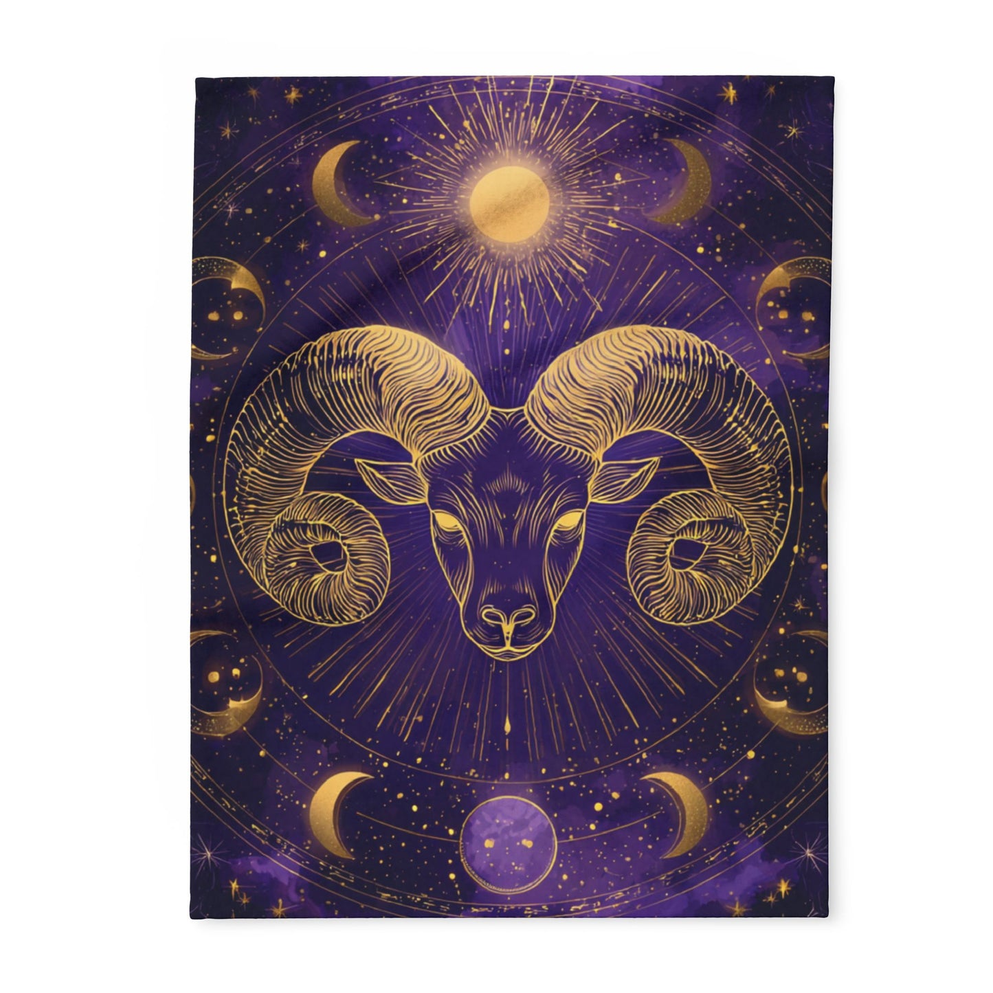 Astrology-Inspired Fleece Blanket, Cozy Throw for Stargazers, Celestial Decor, Gift for Astrology Lovers, Perfect for Home Decor