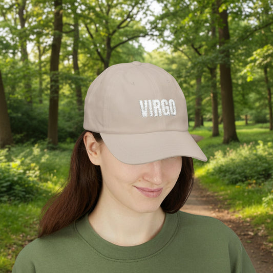 Virgo Dad Cap — Embroidered Astrological Baseball Hat